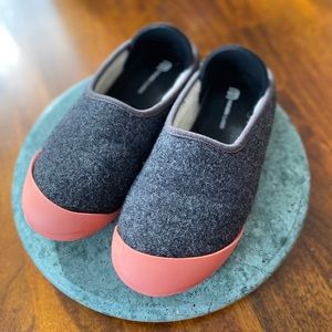 Mahabis Classic Wool Slipper Lavrik Dark Grey